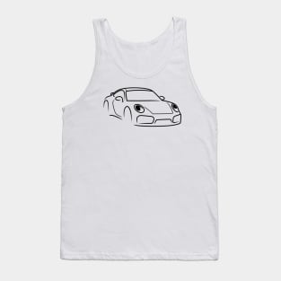 911 car sport racing race Tank Top